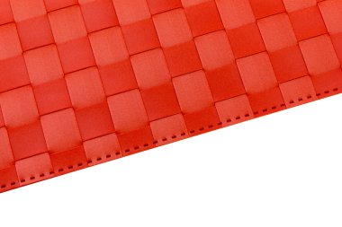 kırmızı masa örtüsü