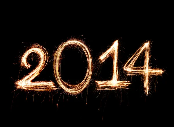 2014 gelukkig Nieuwjaar — Stockfoto