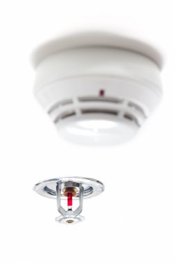 sprinkler yangın ve yangın dedektörü