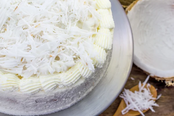 Bolo de coco — Fotografia de Stock