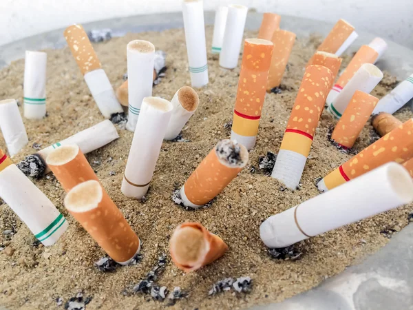 Cigarettes butts — Stock Photo, Image