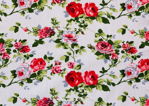 Floral textile pattern — Stock Photo, Image