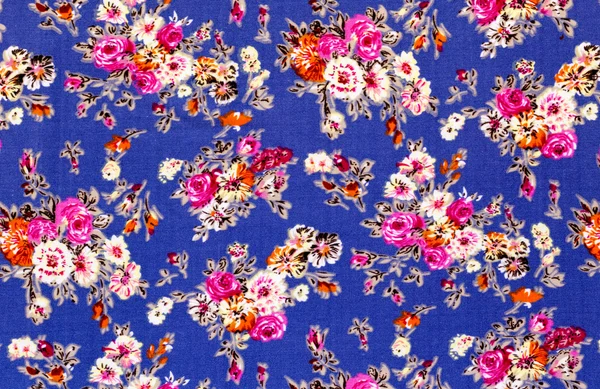 Têxteis florais — Fotografia de Stock