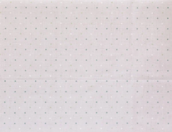Fabric textile with dots pattern — Stock Photo, Image