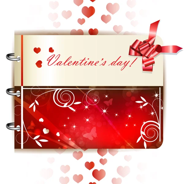 Happy Valentines day banner — Stock Vector