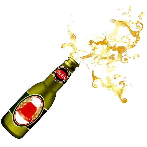Illustration of beer — Stock Vector
