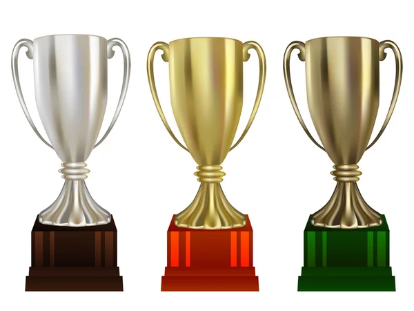 Trophies — Stock Vector