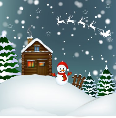 Christmas illüstrasyon