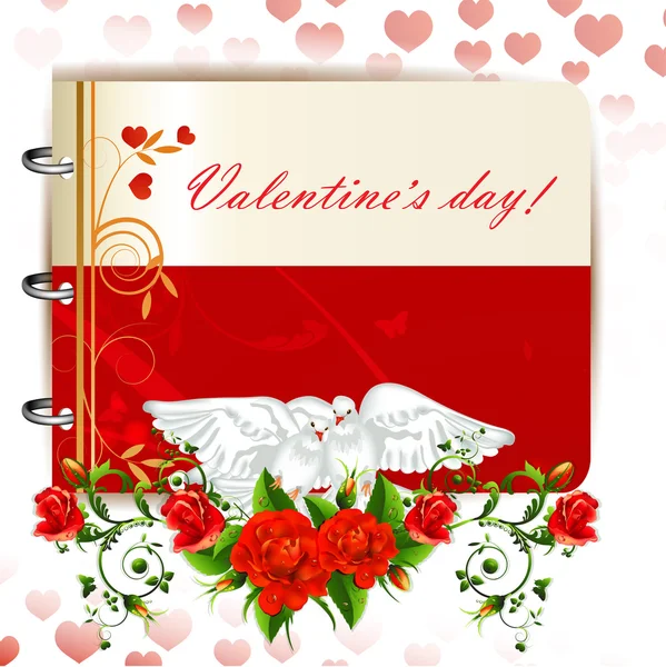 Valentine s day — Stock Vector