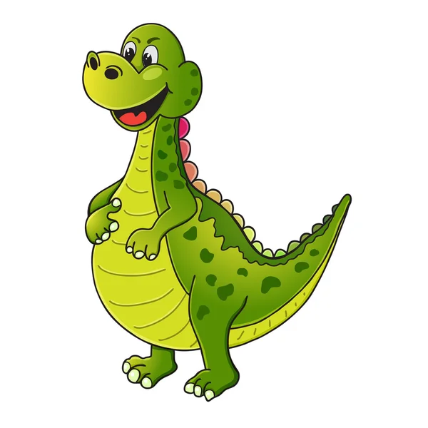 Dinosaurio lindo — Vector de stock