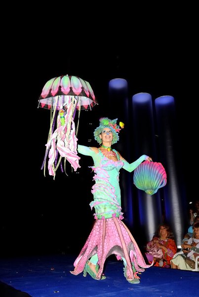 New dress model octopus