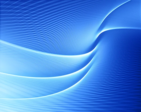 Анотація синіх хвиль — стокове фото