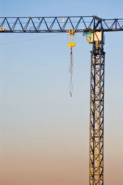 Bygga crane — Stockfoto