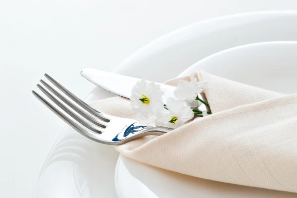 Detail of place setting — Stock Photo, Image