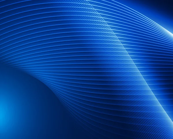 Abstrakt linjer på blå — Stockfoto