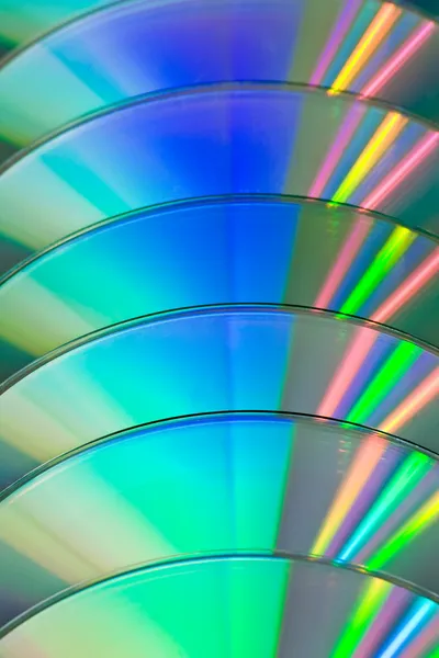 Row of CDs — Stock Photo, Image