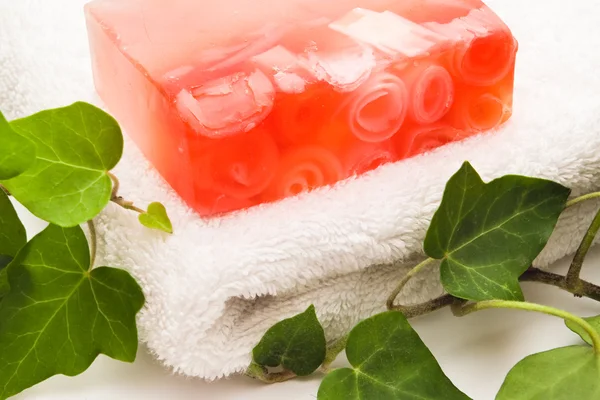 Rose soap — Stock Photo, Image