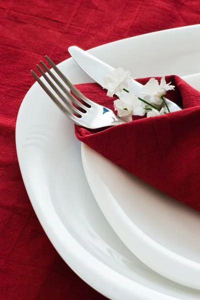 Detail of place setting — Stock Photo, Image