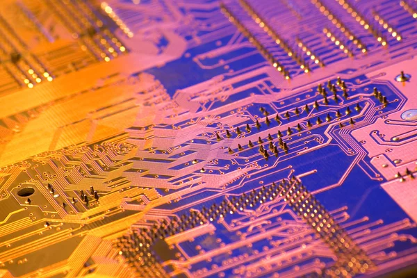 PCB elettronico — Foto Stock