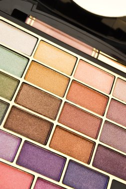makeup colors closeup
