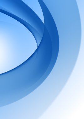 Mavi eğrileri arka plan