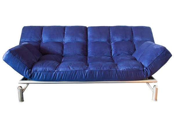 Blue couch — Stock Photo, Image