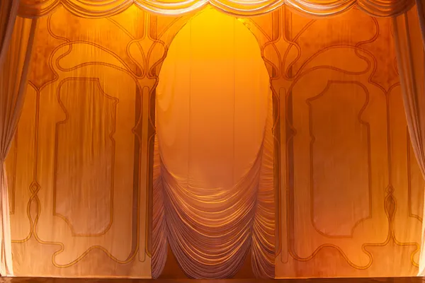 Stage curtain — Stock Photo, Image