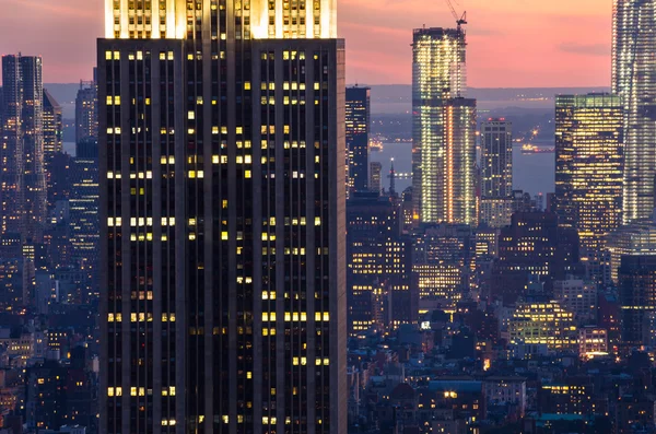 Skyskrapor i New York — Stockfoto