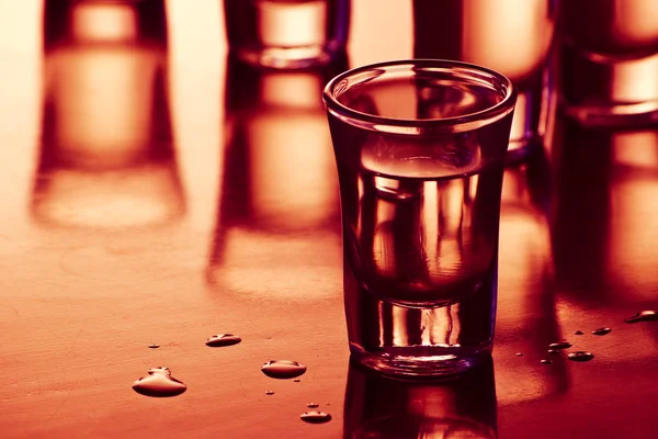 Beber shots — Fotografia de Stock