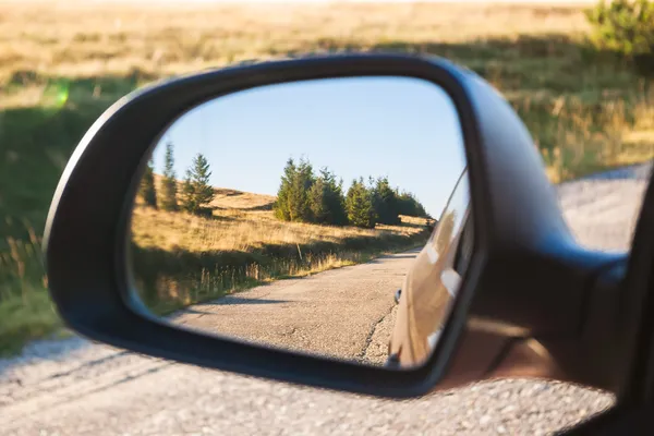 Auto zrcadlo — Stock fotografie