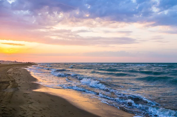 Luce del mattino sulla spiaggia — Foto Stock