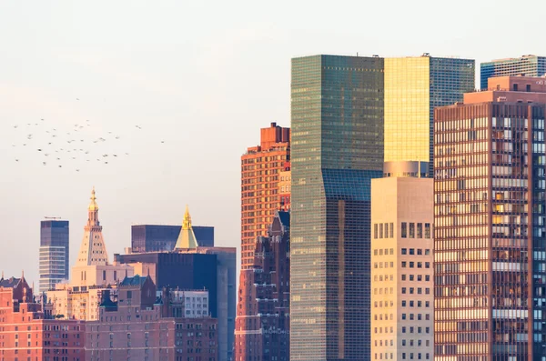 Arranha-céus em New York — Fotografia de Stock
