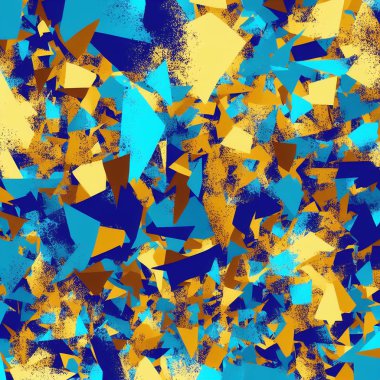 Mavi altın rengi soyut arkaplan, hd