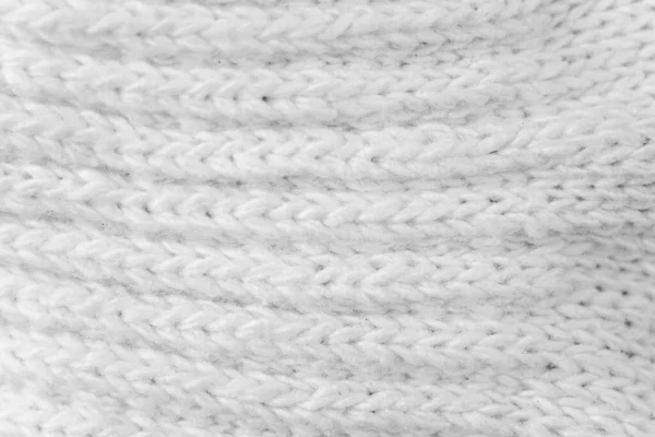Uma Textura Malha Tecido Cor Branca Uma Série Fios Tecidos — Fotografia de Stock