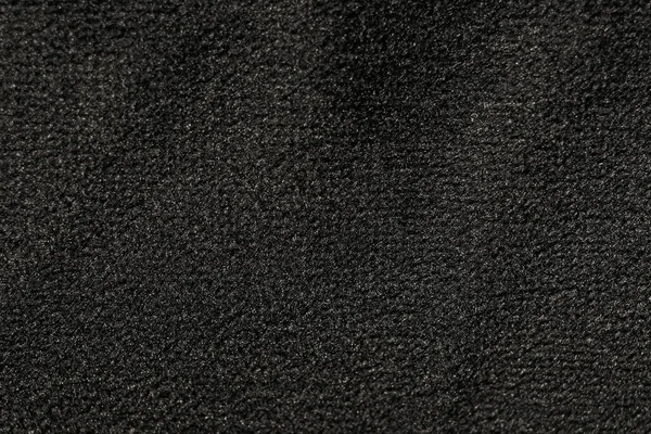 Die Abstrakte Oberfläche Des Gewebes Schwarz Für Ein Hintergrundmuster Eine — Stockfoto