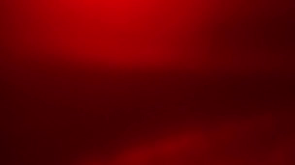 Waving Crumpled Plastic Texture Red Neon Light Texture Realistic Plastic — Stock Video