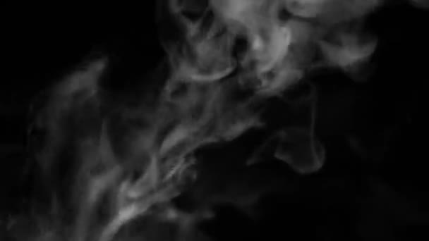 Επικάλυψη Καπνού Υλικό Για Δημιουργική Παρουσίαση Βίντεο Επίδραση Κίνησης Καπνού — Αρχείο Βίντεο