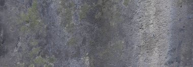 kaba duvar dokusu arkaplan koleksiyonu. Panorama 'da gri beton duvar yüzeyi. İç mekan, dekorasyon, duvar kağıdı vs. için 3d desenli arkaplan.