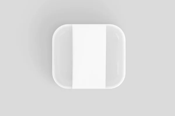 Contenedor Caja Comida Maqueta Diseño Por Freeject Net Maqueta Blanco —  Fotos de Stock