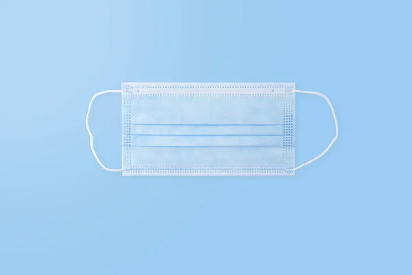 Disposable Surgical Mask Blue Face Mask Cover Mouth Nose Contagious — Stock Photo, Image