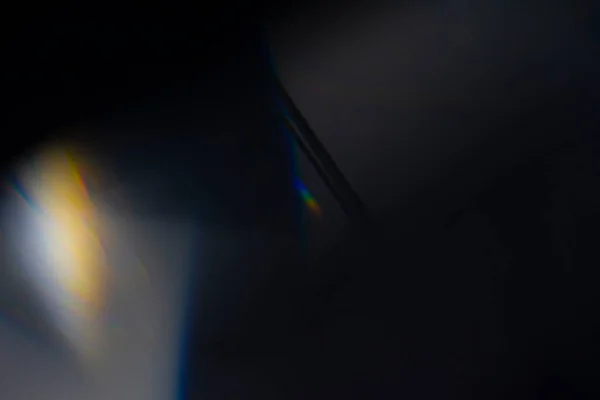 Křišťálový Efekt Úniku Světla Pro Překrytí Fotografií Hranol Objektiv Světlice — Stock fotografie