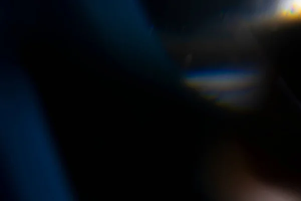 Ефект Витоку Кристалічного Світла Накладання Фотографій Призма Лінза Блимає Боке — стокове фото