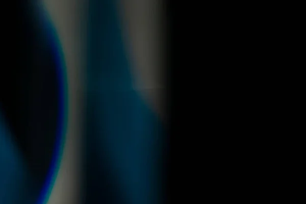 Эффект Утечки Кристаллического Света Наложения Фотографии Призматические Линзы Вспышки Bokeh — стоковое фото
