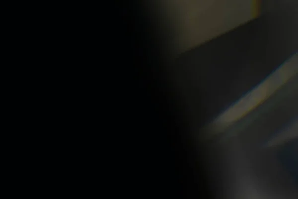 Ефект Витоку Кристалічного Світла Накладання Фотографій Призма Лінза Блимає Боке — стокове фото