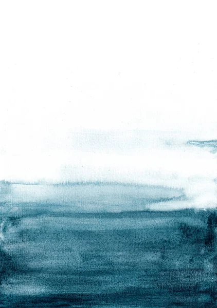 Abstrakcyjny Obraz Ciemnego Głębokiego Oceanu Akwarela Tekstury Malarstwa Szczegółach Dla — Zdjęcie stockowe