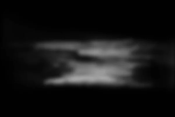 Nebbia Bianca Morbida Sovrapposizione Elementi Fotografici Nebbia Isolata Fondo Nero — Foto Stock