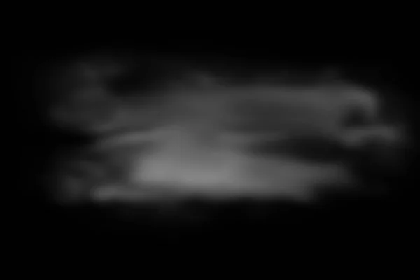 Який Білий Туман Накладання Фотоелементів Ізольований Туман Чорному Тлі Додаткова — стокове фото