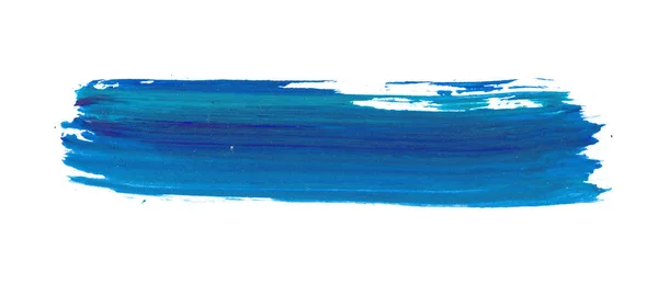 Škrábance Štětce Izolovaném Pozadí Abstraktní Malba Vektorové Ilustrace Modré Gradaci — Stock fotografie