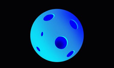 Yeşil Gezegen Koleksiyonu. Astronomi için yaratıcı unsur, uzay teması. Güneş sistemindeki gezegen uzayı. Samanyolu Evreni.