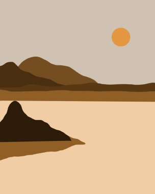 Gece gezegen nesnesiyle güneş sistemi çizimi. Samanyolu galaksisi. Uzayın büyüleyici arkaplanı.